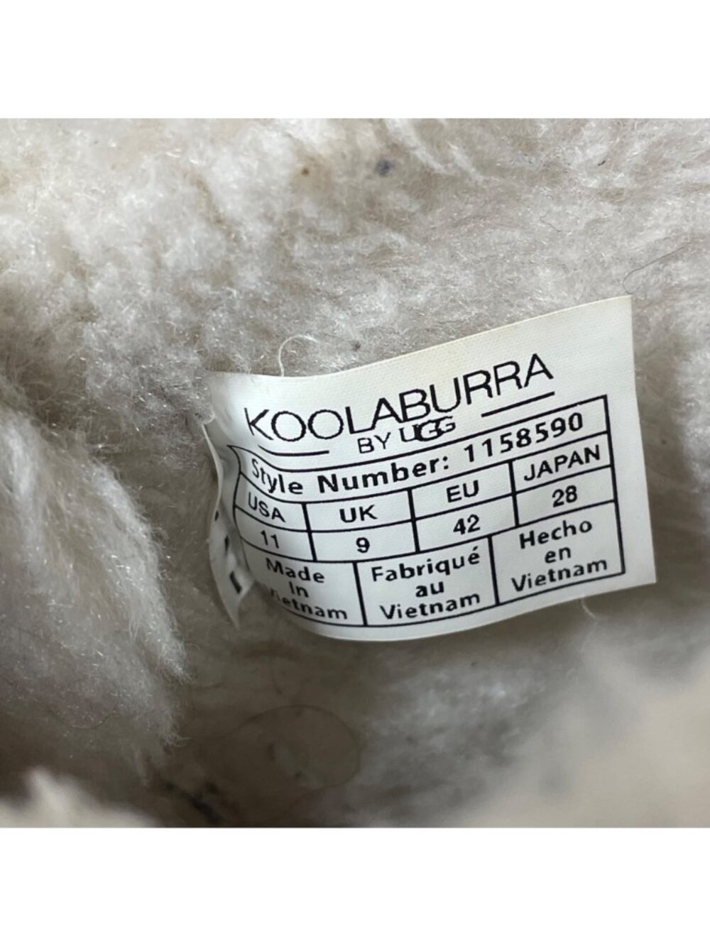 Koolaburra by UGG‎ Koola Ultra Mini Platform Booties Sz 11 1158590 Winter - Picture 8 of 10